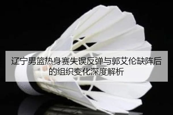 辽宁男篮热身赛失误反弹与郭艾伦缺阵后的组织变化深度解析 - JIUYOUSPORTS
